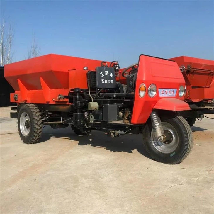 Camion à fumier à trois roues