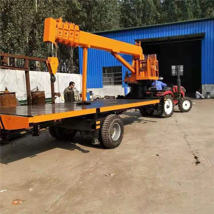 Diesel Tractor Platform Crane
