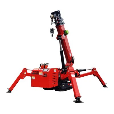 Machine de construction portable Mini levage Crawler Crane 5 tonnes Granes Crawler Crawler Spider Crane